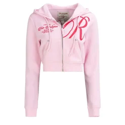 True Religion Zip-Hoodie rosa Blouson