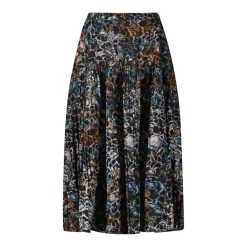 Ulla Johnson Ileida Rock mit Muster mehrfarbig Midirock