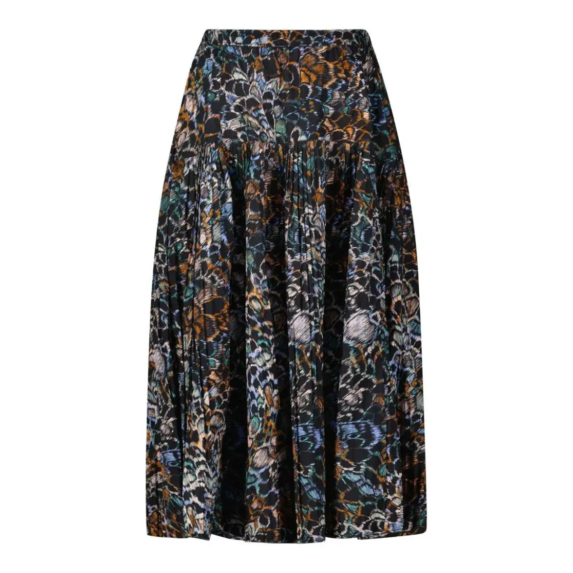 Ulla Johnson Ileida Rock mit Muster mehrfarbig Midirock