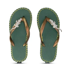 UZURII flip flop Crocodile Colorful Army dunkel-grün Flip Flops