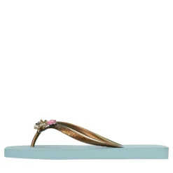 UZURII flip flop Flore Square ocean Flip Flops