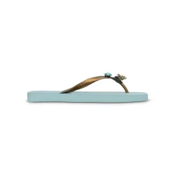 UZURII flip flop Flore Square ocean Flip Flops