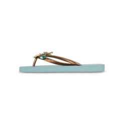 UZURII flip flop Flore Square Grande ocean Flip Flops