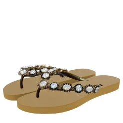 UZURII Pantoffeln Pantoffel Boo Boo gelb Flip Flops