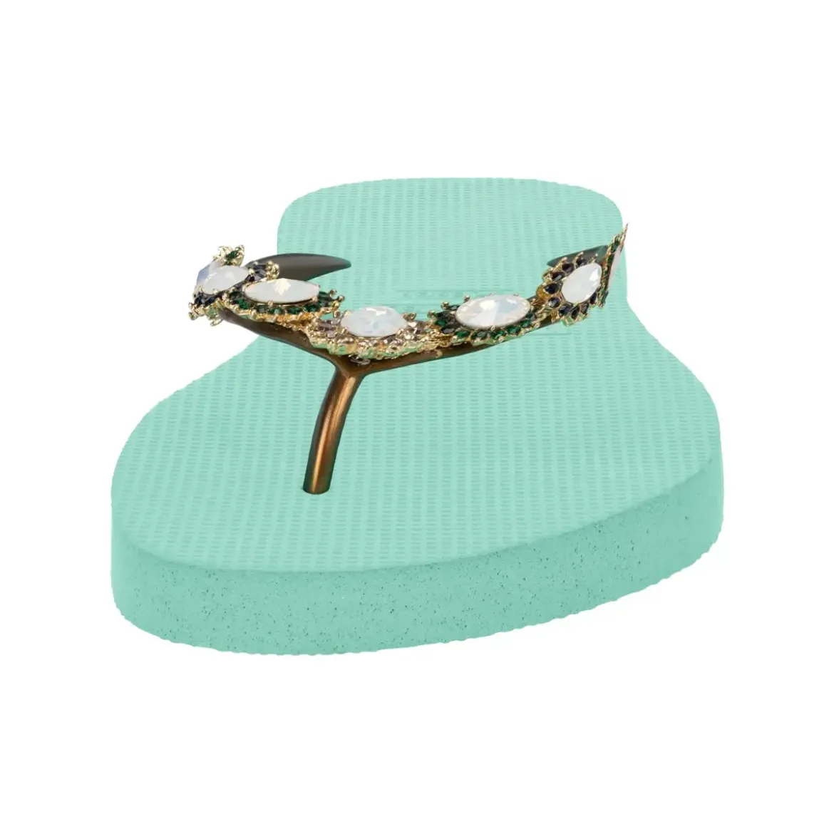 UZURII Pantoffeln Pantoffel Boo Boo mintgrün Flip Flops