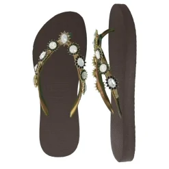 UZURII Pantoffeln Pantoffel Boo Boo mocca Flip Flops