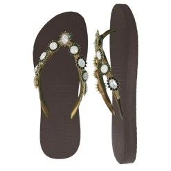 UZURII Pantoffeln Pantoffel Boo Boo mocca Flip Flops