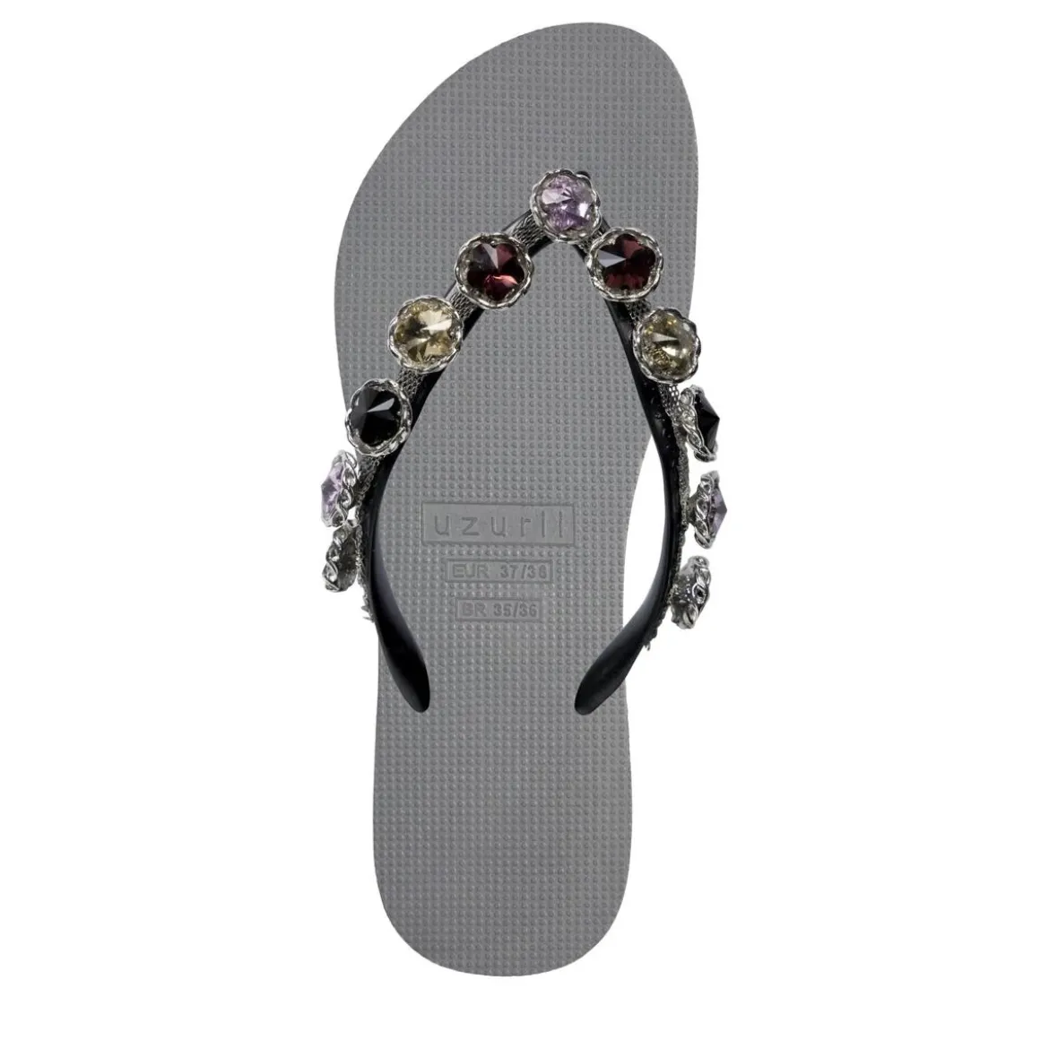UZURII Zehentrenner alegria silber Flip Flops