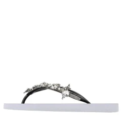 UZURII Zehentrenner Chrystal Dolphin weiss Flip Flops