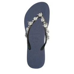 UZURII Zehentrenner Chrystal Dolphin marineblau Flip Flops
