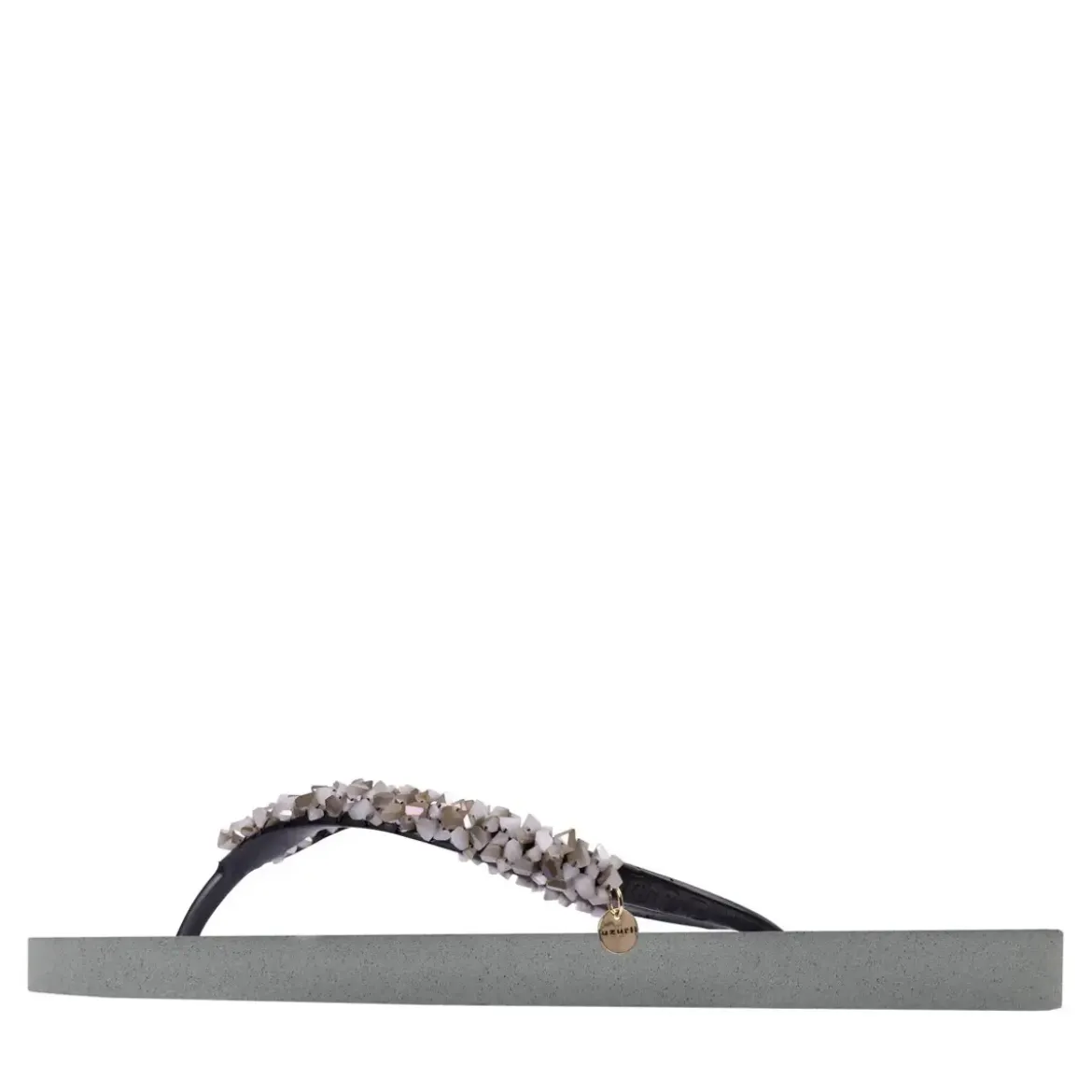 UZURII Zehentrenner Classic Aby Silver silber Flip Flops