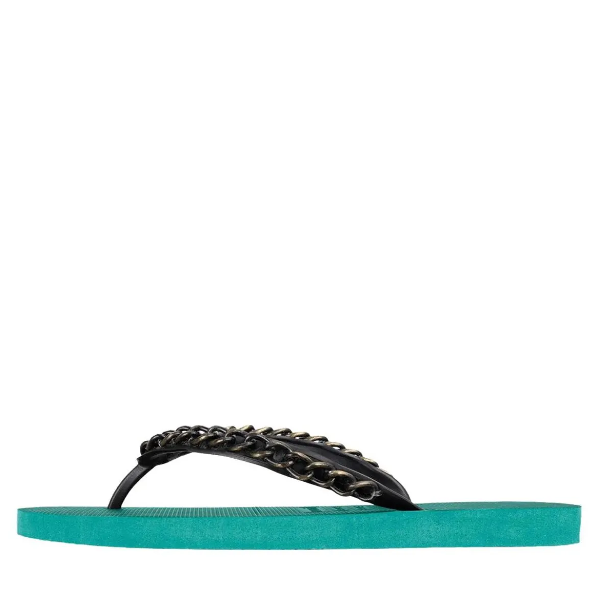 UZURII Zehentrenner Gold Large grün Flip Flops