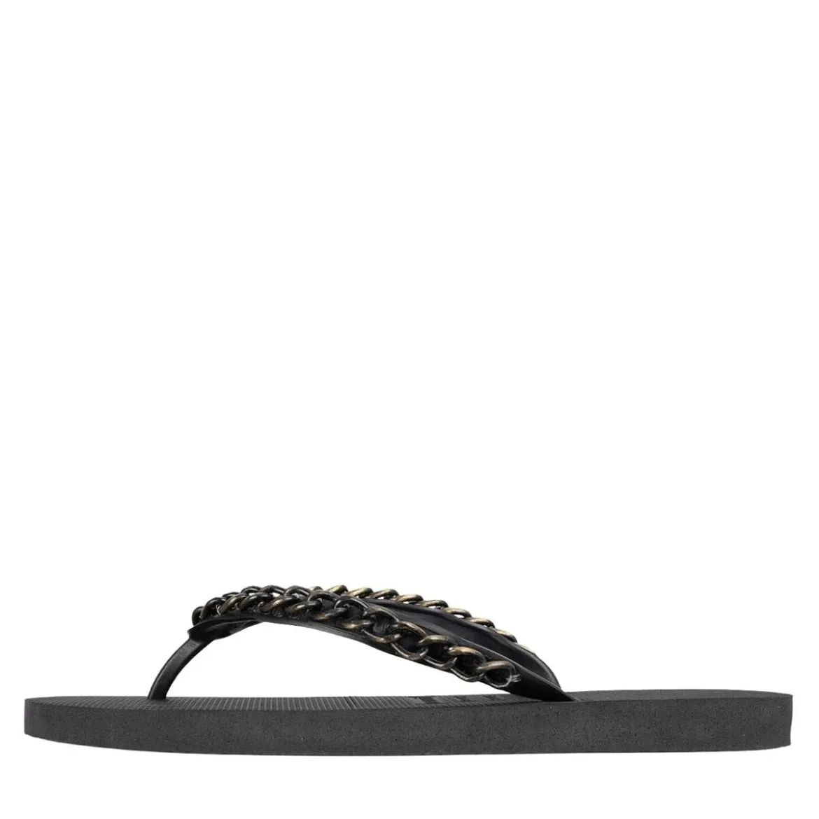 UZURII Zehentrenner Gold Large schwarz Flip Flops