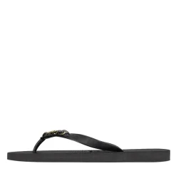 UZURII Zehentrenner Gold Small schwarz Flip Flops