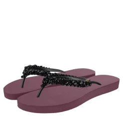 UZURII Zehentrenner Lizzy bordeaux Flip Flops