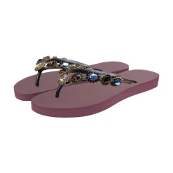 UZURII Zehentrenner Monroe bordeaux Flip Flops