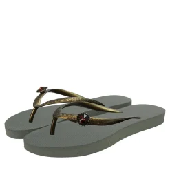 UZURII Zehentrenner Original Switch dunkel-grün Flip Flops