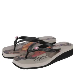 UZURII Zehentrenner Peppi taupe Flip Flops