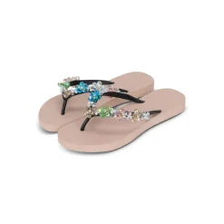 UZURII Zehentrenner Precious Colorful Bloom beige Flip Flops