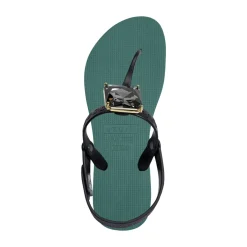 UZURII Zehentrenner Selena Diamond Silver natur Flip Flops