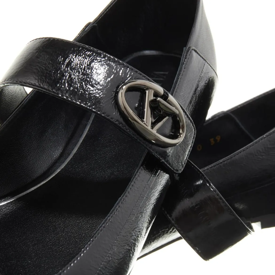 Valentino Garavani Ballerina Vlogo Nero Ballerinas