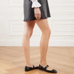 Valentino Garavani Ballerina Vlogo Nero Ballerinas