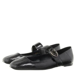 Valentino Garavani Ballerina Vlogo Nero Ballerinas