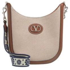 Valentino Garavani Medium Hobo Antibes Tobacco Hobo Bag