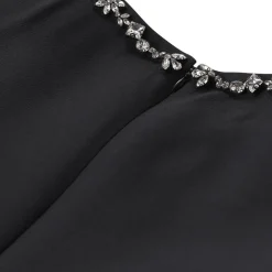 Valentino Garavani Minikleid aus Schurwolle & Seide schwarz Minikleid