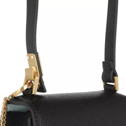 Valentino Garavani Mini Shoulder Bag Leather Black Crossbody Bag