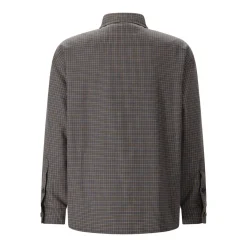 Valentino Garavani Overshirt aus Schurwolle braun Hemd