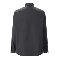 Valentino Garavani Overshirt mit Logo schwarz Hemd