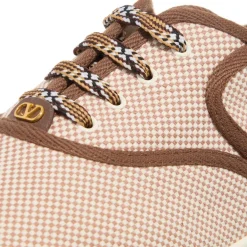 Valentino Garavani Sneaker Canvas Tobacco Low-Top-Sneaker