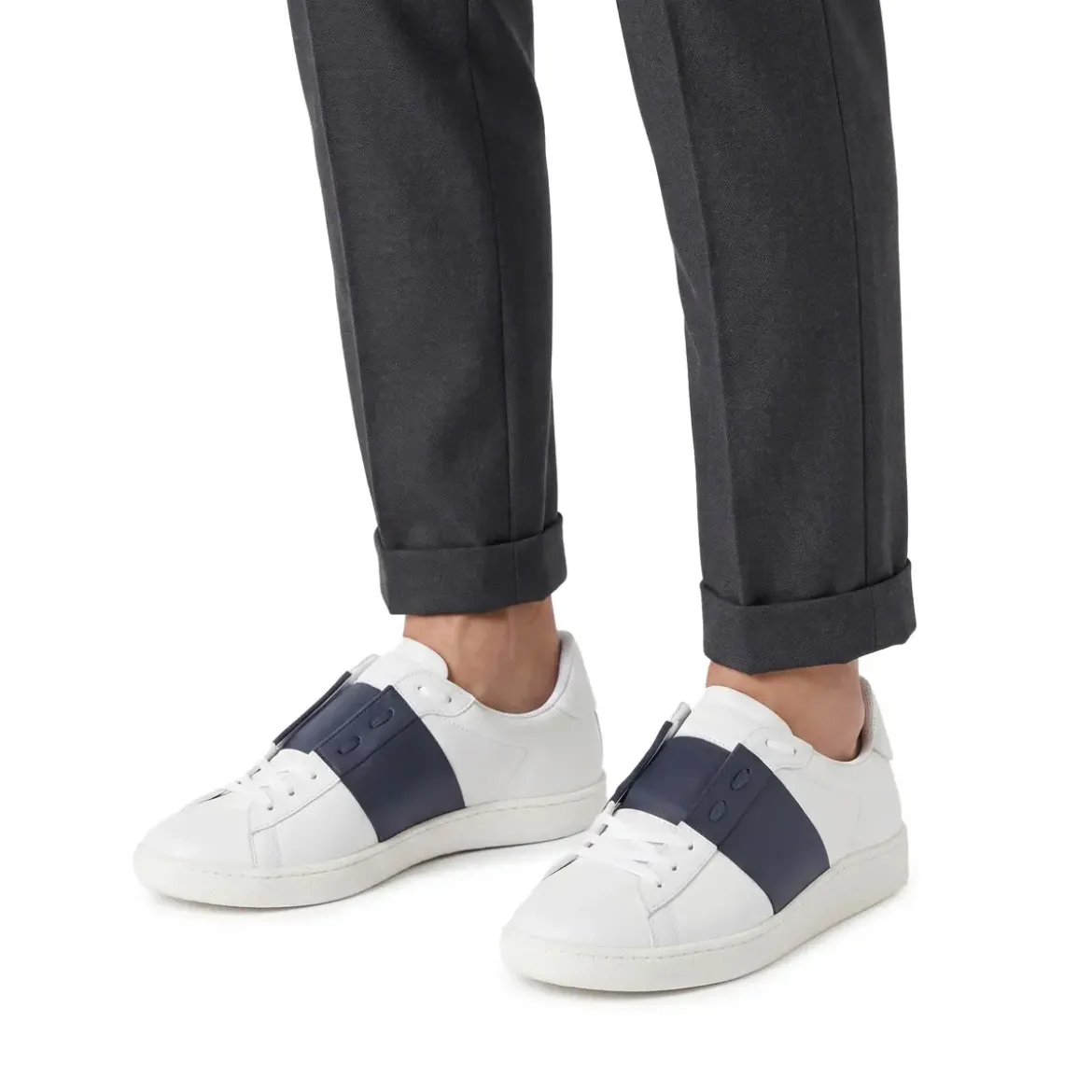 Valentino Garavani Sneaker Open Royco weiß Schnürschuhe