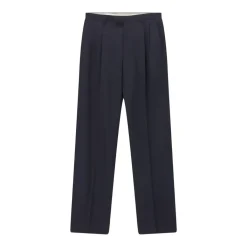 Valentino Garavani Straight-Fit Hose aus Schurwolle dunkelblau Stoffhose