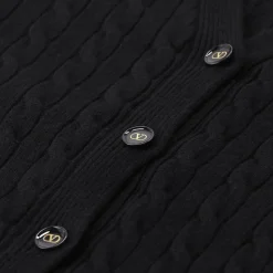 Valentino Garavani Strickjacke aus Kaschmir schwarz Strickjacke