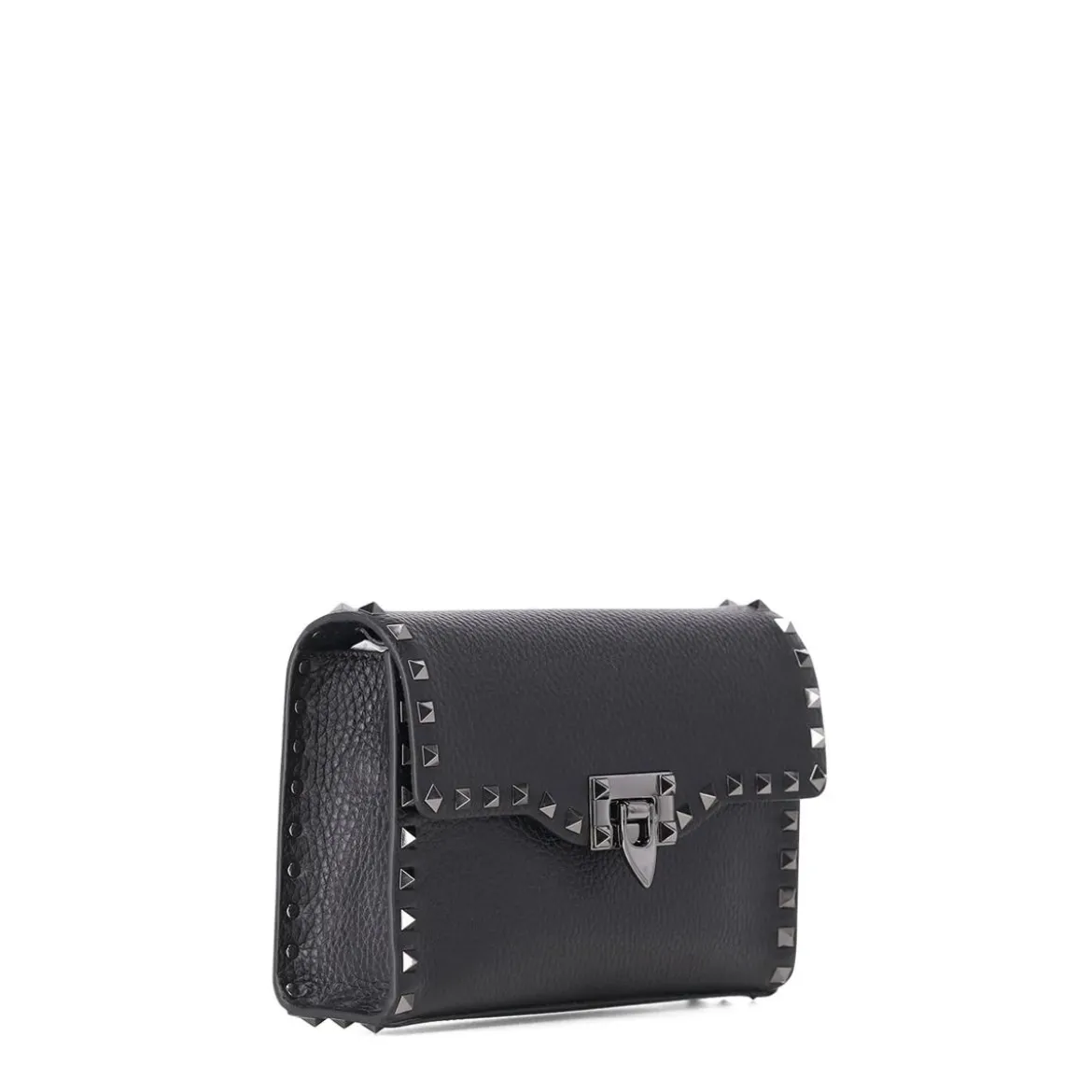 Valentino Garavani Tasche aus Leder schwarz Crossbody Bag