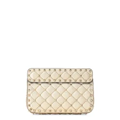 Valentino Garavani Tasche mit Nieten gelb Crossbody Bag