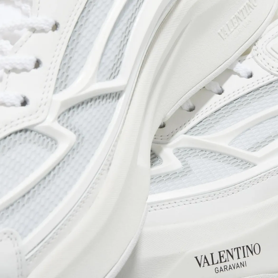Valentino Garavani Vg True Actress Bianco Low-Top-Sneaker