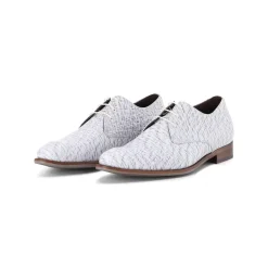 Van Bommel Schnürschuhe aus Leder blau Schnürschuhe