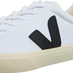 Veja Campo Canvas White Black Low-Top-Sneaker