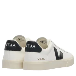 Veja Campo Leather Extra White Black Low-Top-Sneaker