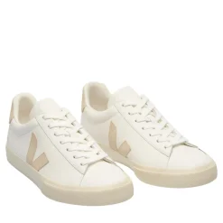 Veja Campo Leather Extra White Almond Low-Top-Sneaker