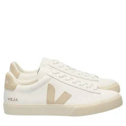 Veja Campo Leather Extra White Almond Low-Top-Sneaker