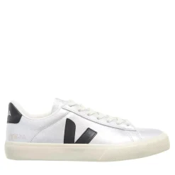 Veja Campo Silver Black Low-Top-Sneaker