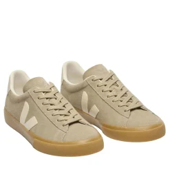 Veja Campo Suede Taupe Pierre Natural Low-Top-Sneaker