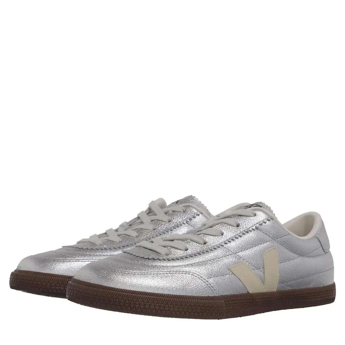 Veja Panenka Silver Pierre Bark Low-Top-Sneaker