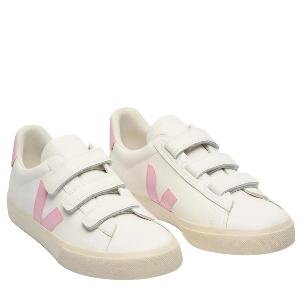 Veja Recife Leather White Guimauve Low-Top-Sneaker