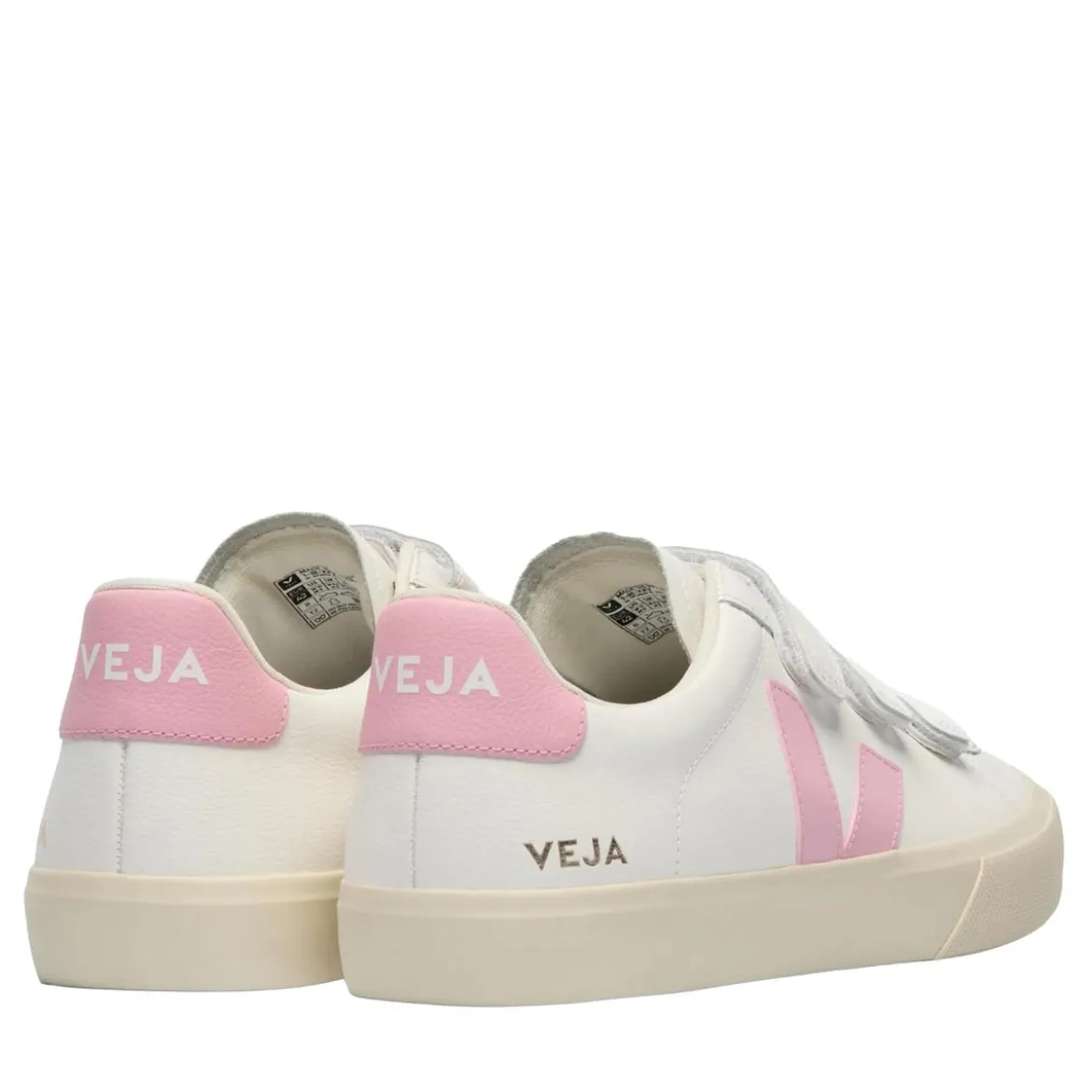 Veja Recife Leather White Guimauve Low-Top-Sneaker