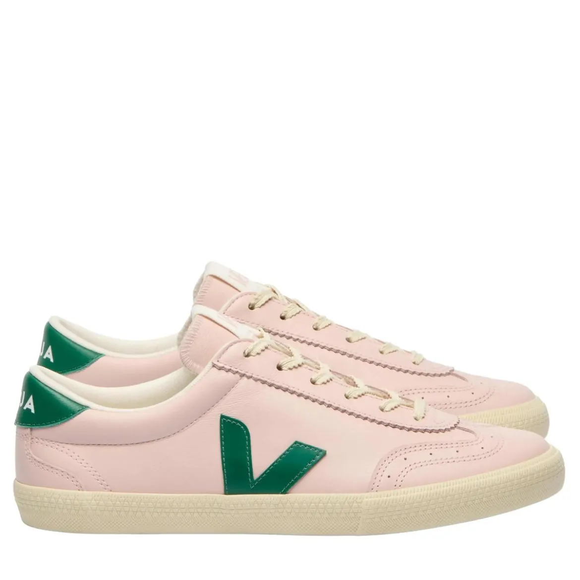 Veja Volley Petale Golf Calcaire Low-Top-Sneaker